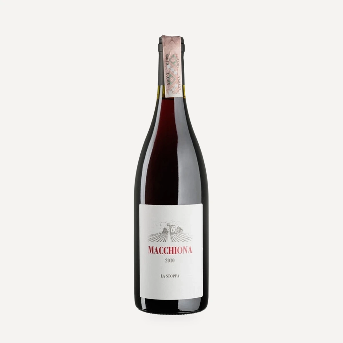 Macchiona Emilia IGT wine — La Stoppa winery — Dionysus