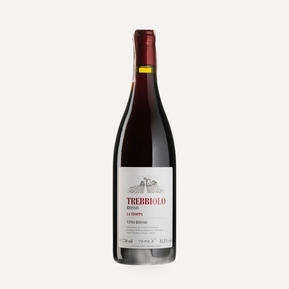 Trebbiolo Emilia IGT wine — La Stoppa winery — Dionysus