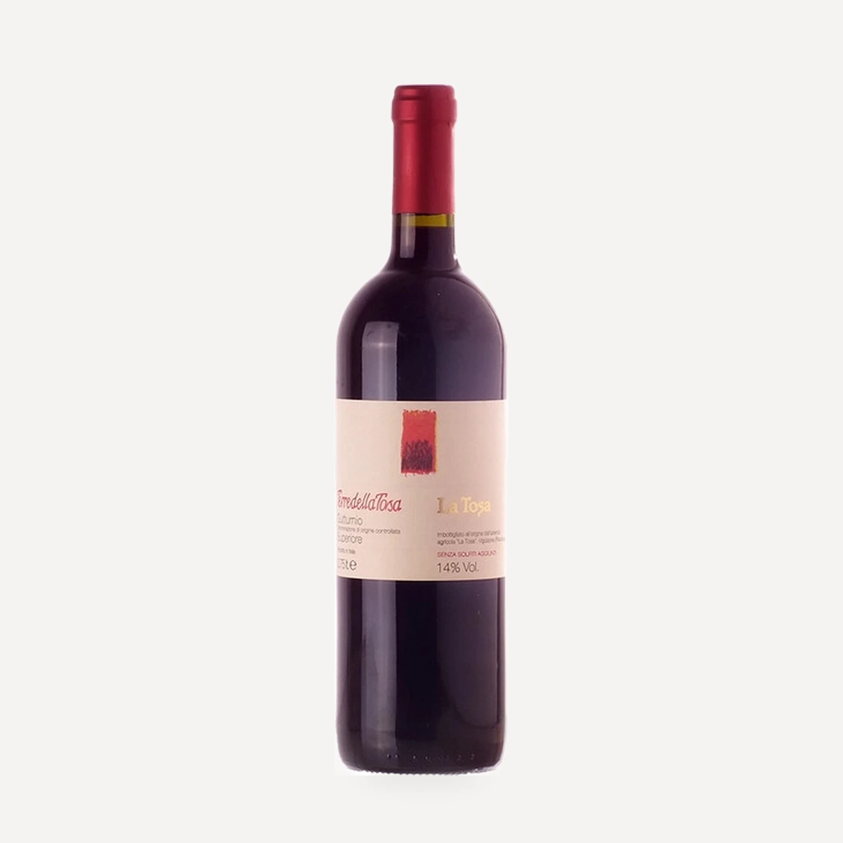 TerredellaTosa Gutturnio Superiore DOC wine — La Tosa winery — Dionysus