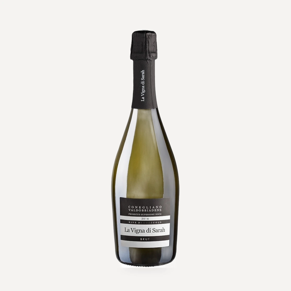 Rive di Cozzuolo Brut Conegliano-Valdobbiadene Prosecco Superiore DOCG wine — La Vigna winery — Dionysus