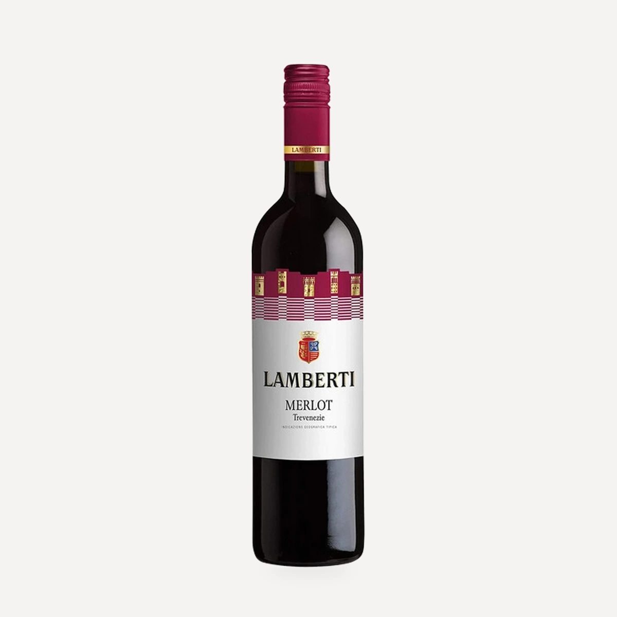 Merlot Trevenezie IGT wine — Lamberti winery — Dionysus