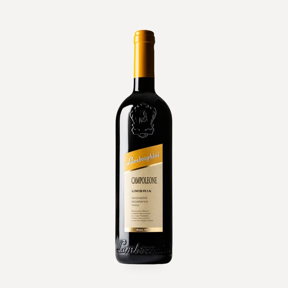 Campoleone Umbria IGT wine — Lamborghini winery — Dionysus