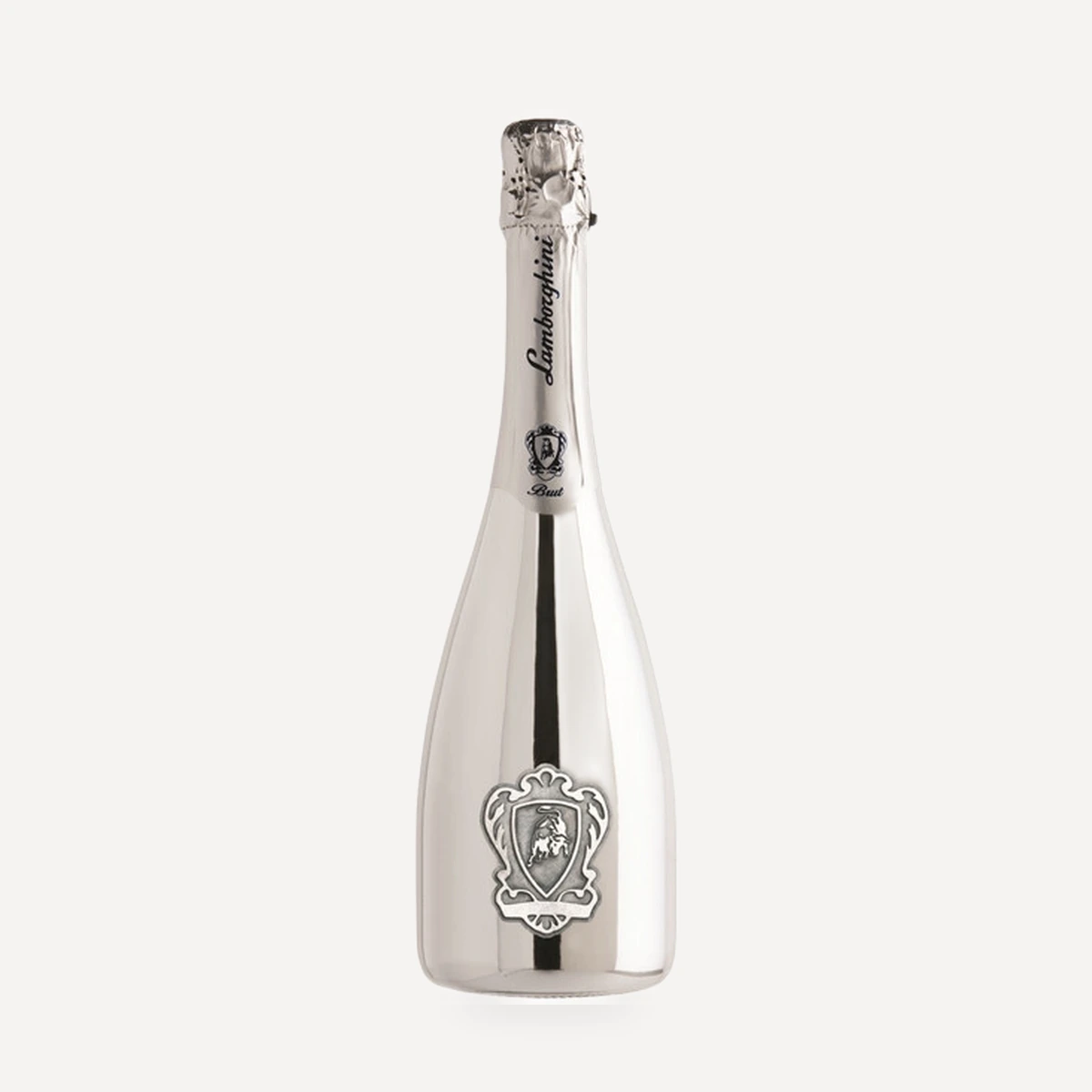 Silver Brut wine — Lamborghini winery — Dionysus
