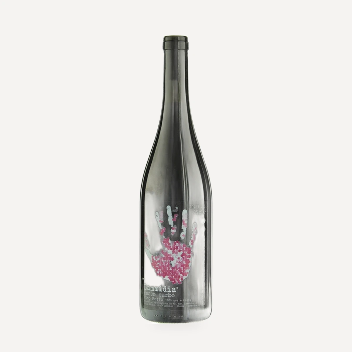 Rosso Carbo wine — Lammidia winery — Dionysus