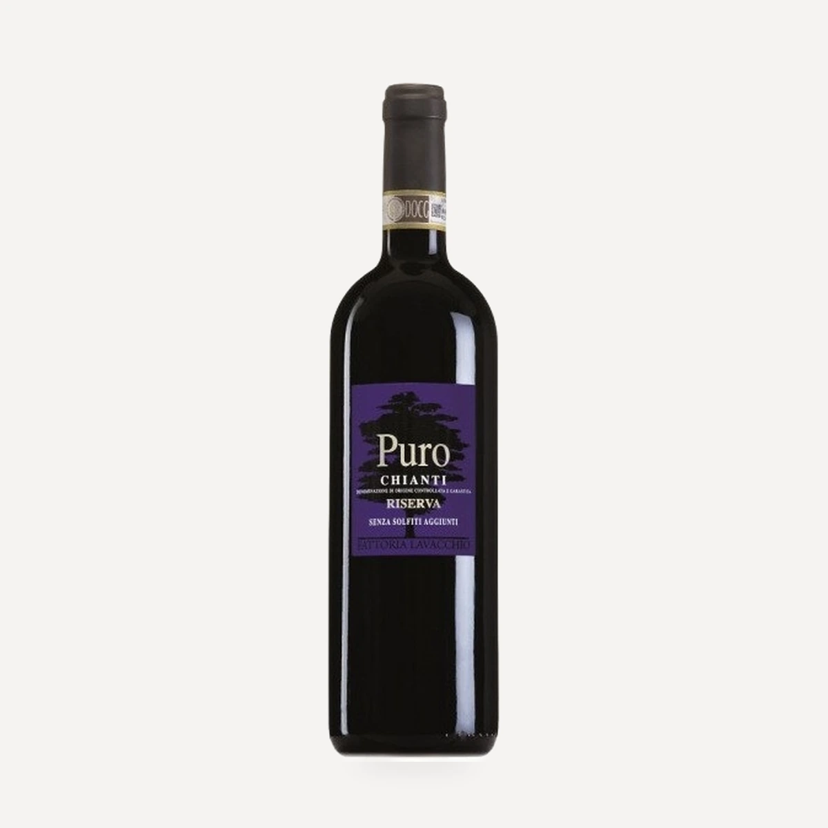 Puro Chianti Riserva DOCG wine — Fattoria Lavacchio winery — Dionysus