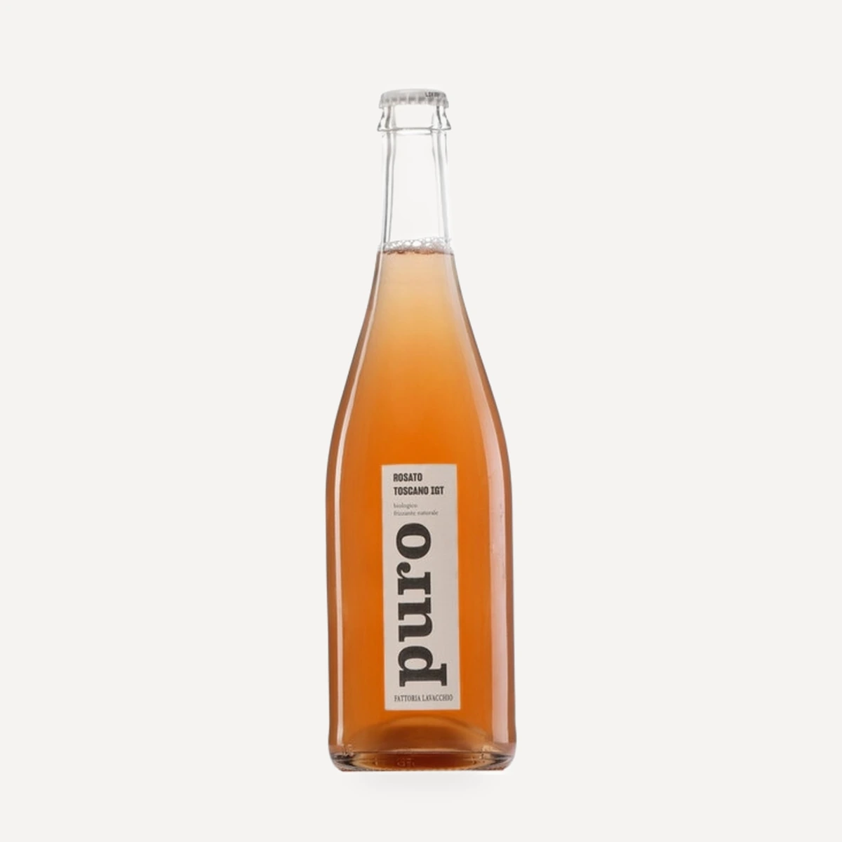 Puro PetNat Rosato Toscana IGT wine — Fattoria Lavacchio winery — Dionysus