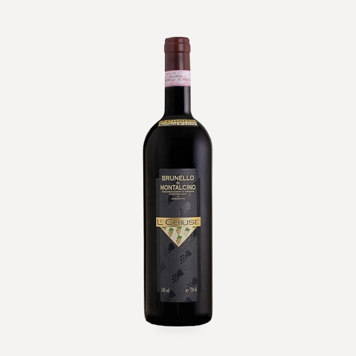 Brunello Riserva DieciAnni wine — Le Chiuse winery — Dionysus