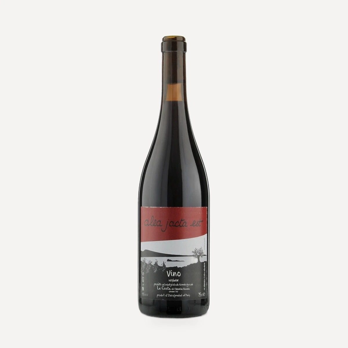 Alea Jacta Est wine — Le Coste winery — Dionysus
