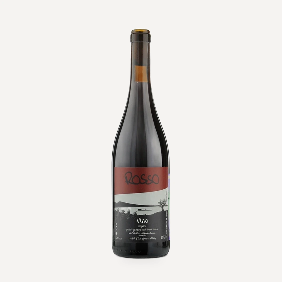 Rosso wine — Le Coste winery — Dionysus