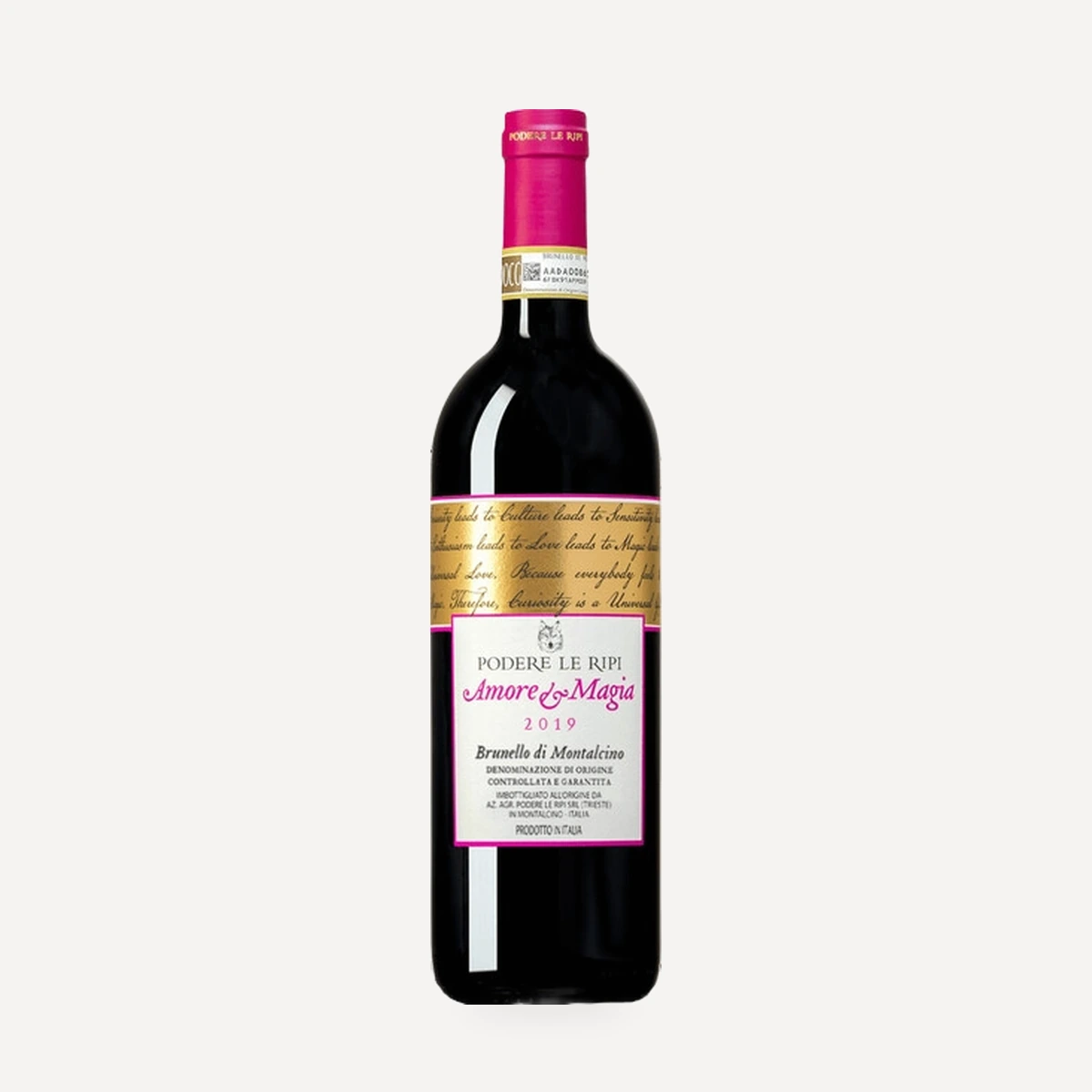 Amore e Magia wine — Le Ripi winery — Dionysus