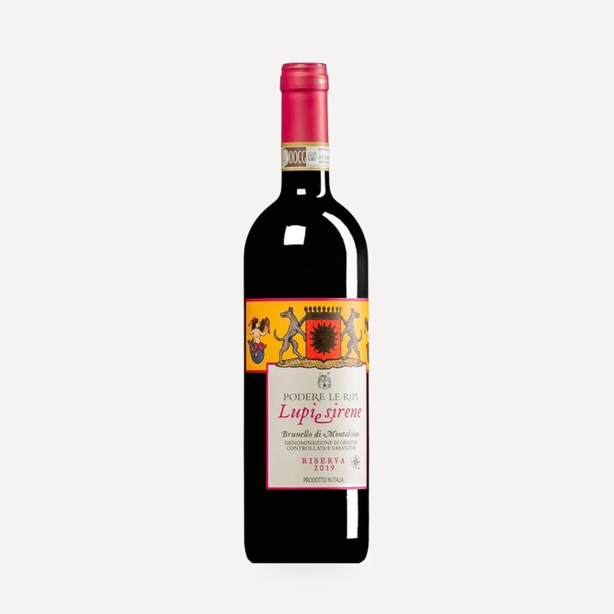 Lupi e Sirene Riserva wine — Le Ripi winery — Dionysus