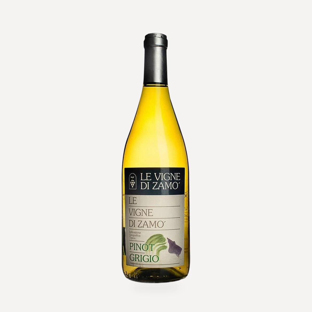 Pinot Grigio wine — Le Vigne di Zamo winery — Dionysus