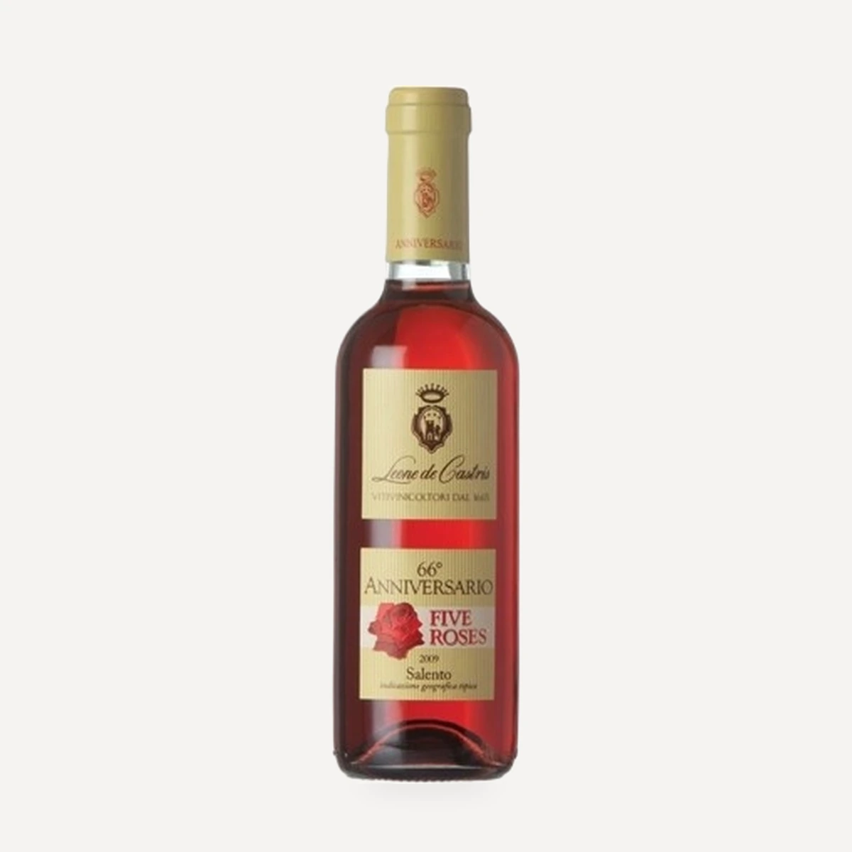 Five Roses Anniversario Salento IGT wine — Leone de Castris winery — Dionysus