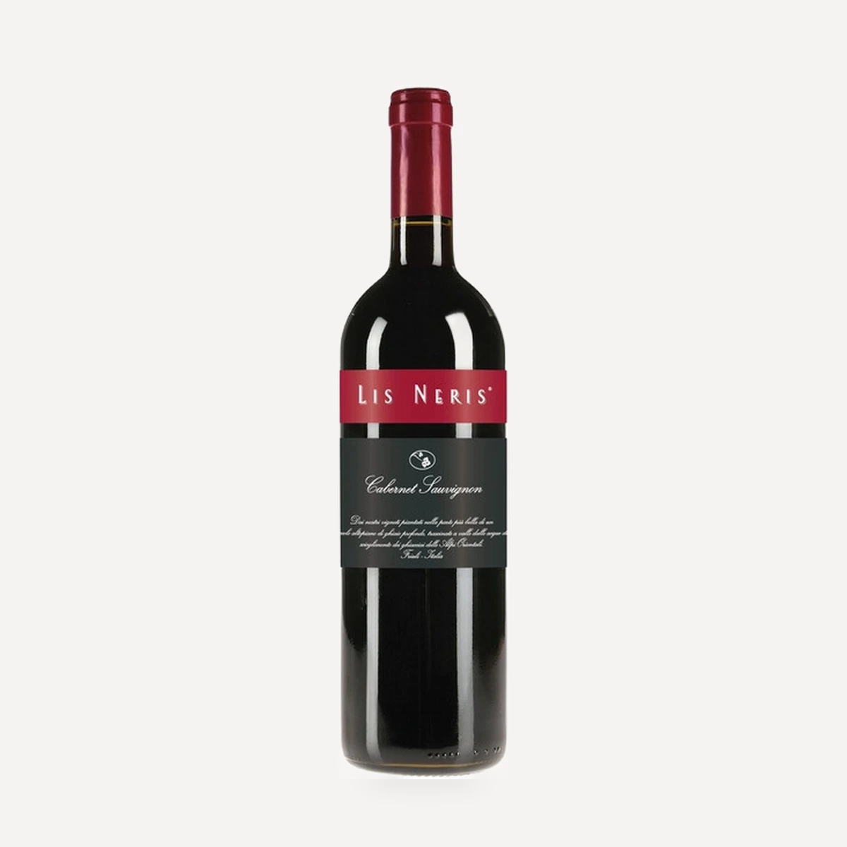 Cabernet Sauvignon wine — Lis Neris winery — Dionysus