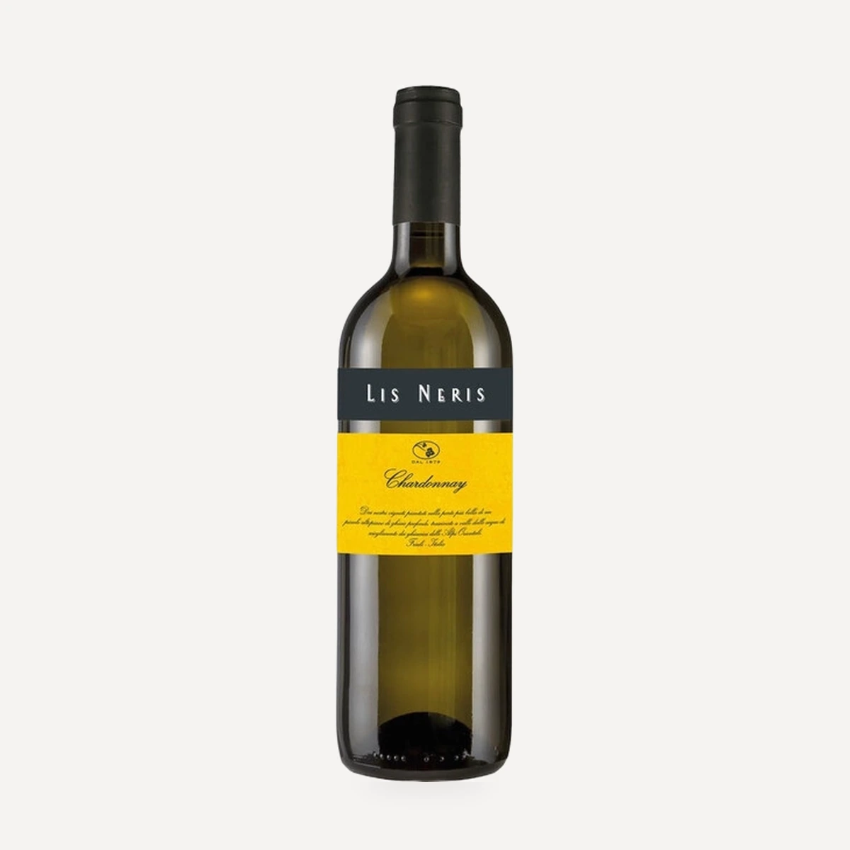 Chardonnay wine — Lis Neris winery — Dionysus