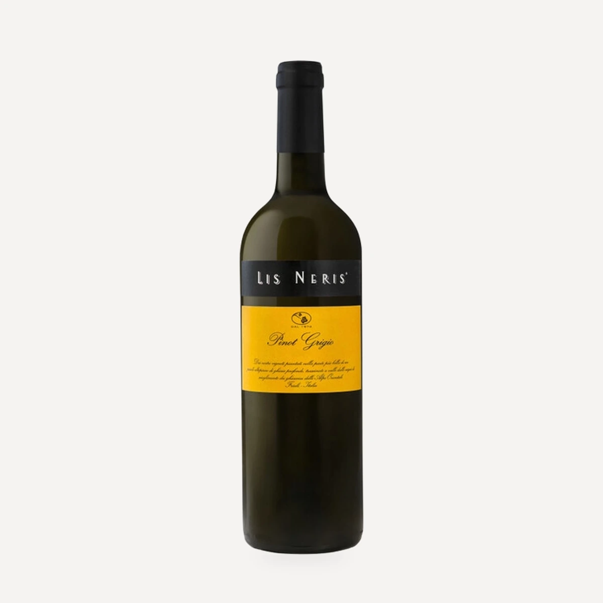 Pinot Grigio wine — Lis Neris winery — Dionysus