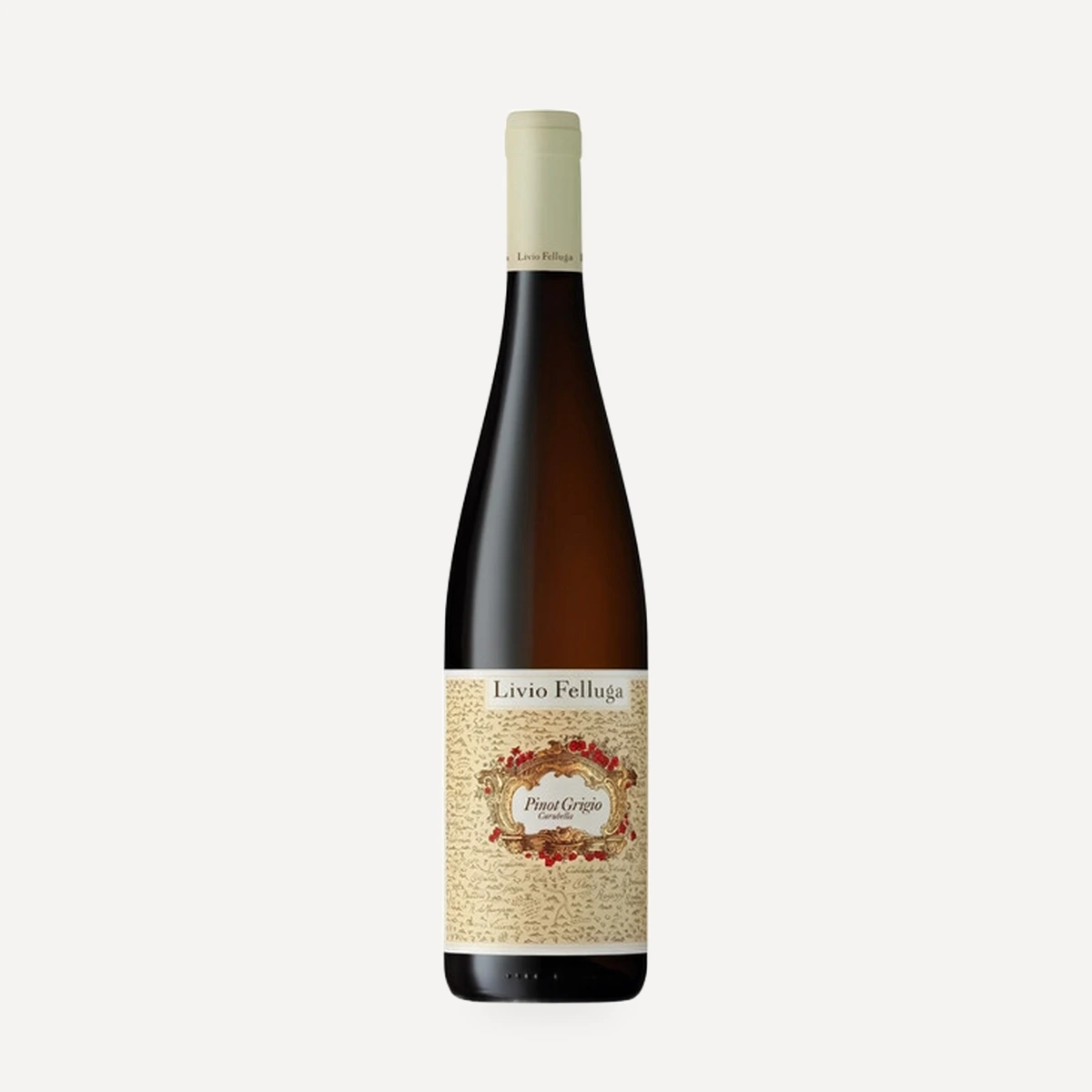 Pinot Grigio Curubella wine — Livio Felluga winery — Dionysus