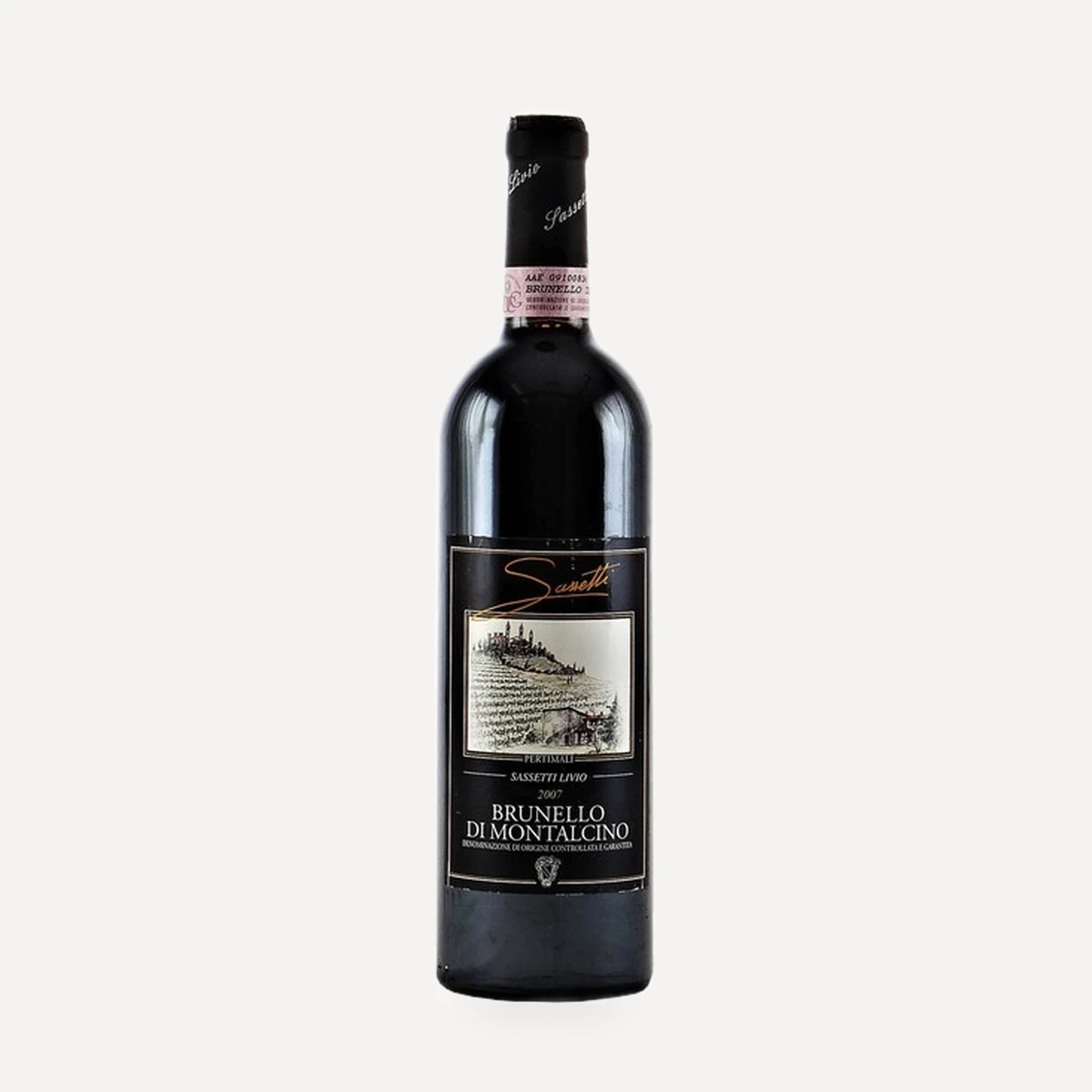 Brunello di Montalcino DOCG wine — Sassetti Livio Pertimali winery — Dionysus