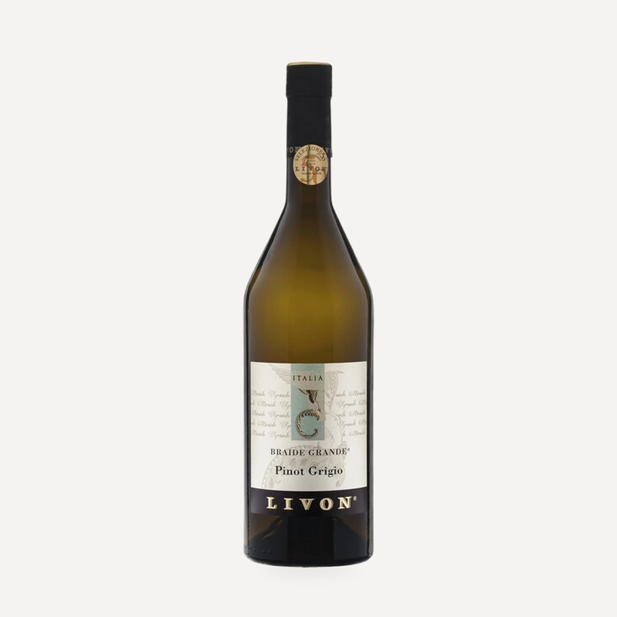 Braide Grande — Pinot Grigio Collio DOC wine — Livon winery — Dionysus