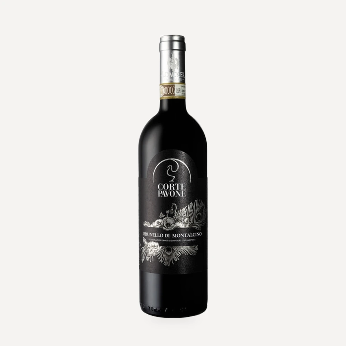 Corte Pavone Brunello di Montalcino DOCG wine — Loacker winery — Dionysus