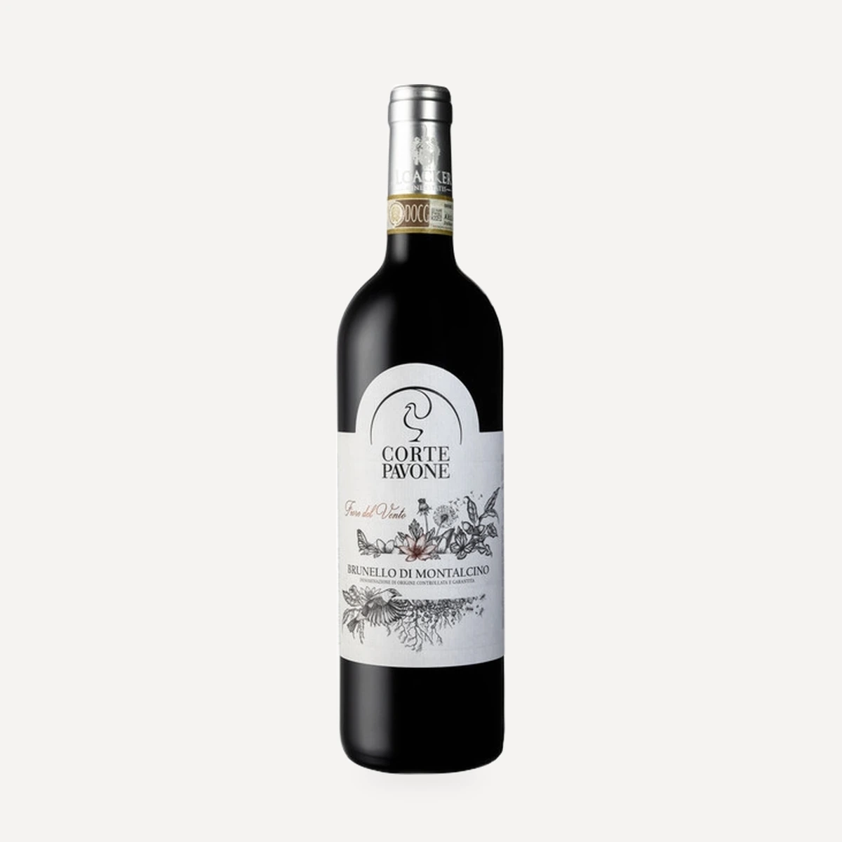 Fiore del Vento Brunello di Montalcino DOCG wine — Loacker winery — Dionysus