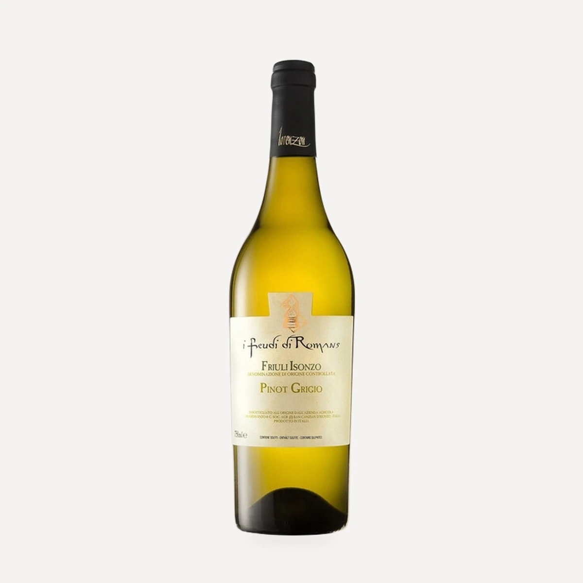 Pinot Grigio wine — Lorenzon (I Feudi di Romans) winery — Dionysus