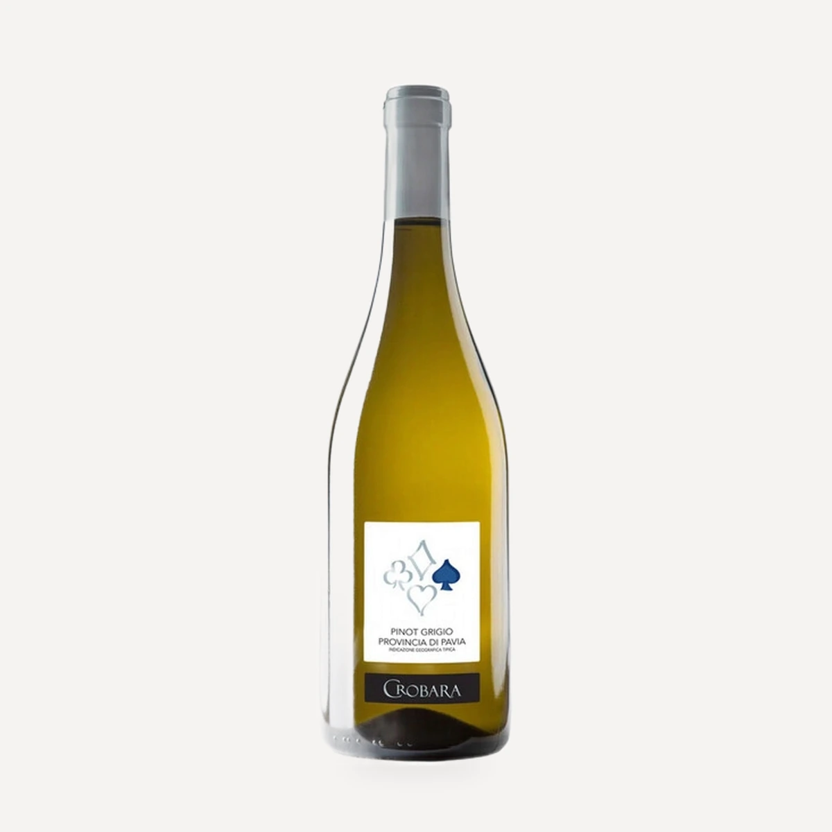 Crobara Pinot Grigio Provincia di Pavia IGT wine — Losito & Guarini winery — Dionysus