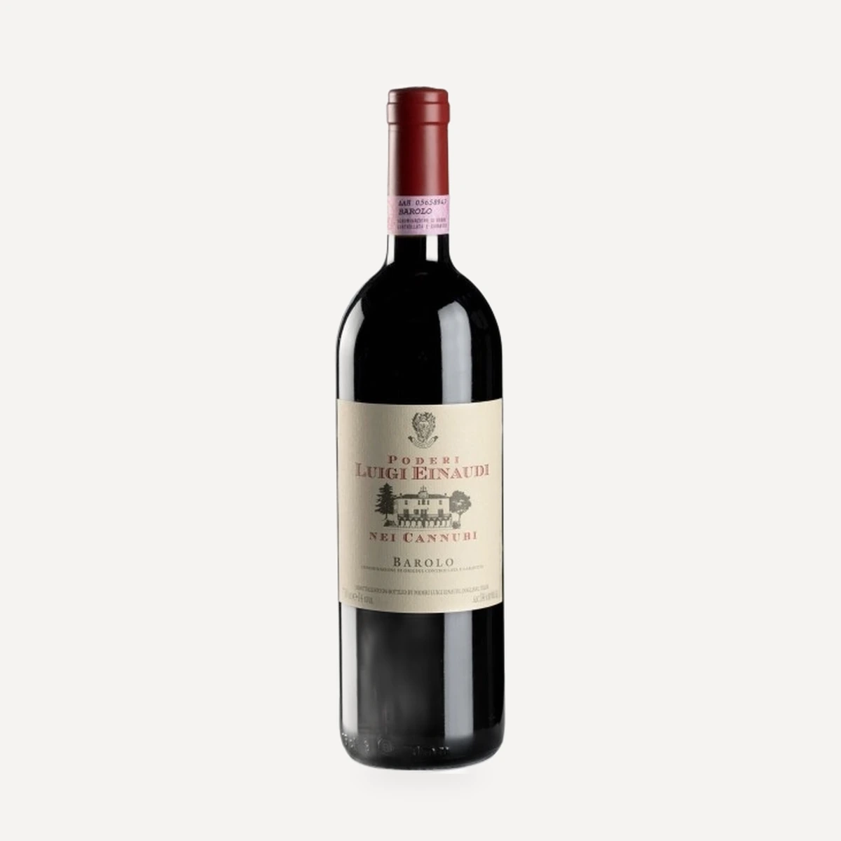 Barolo nei Cannubi wine — Luigi Einaudi winery — Dionysus