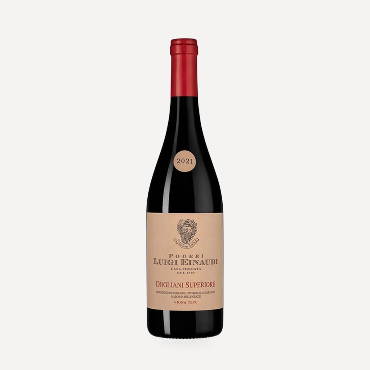 Dogliani Superiore Vigna Tecc DOCG wine — Luigi Einaudi winery — Dionysus