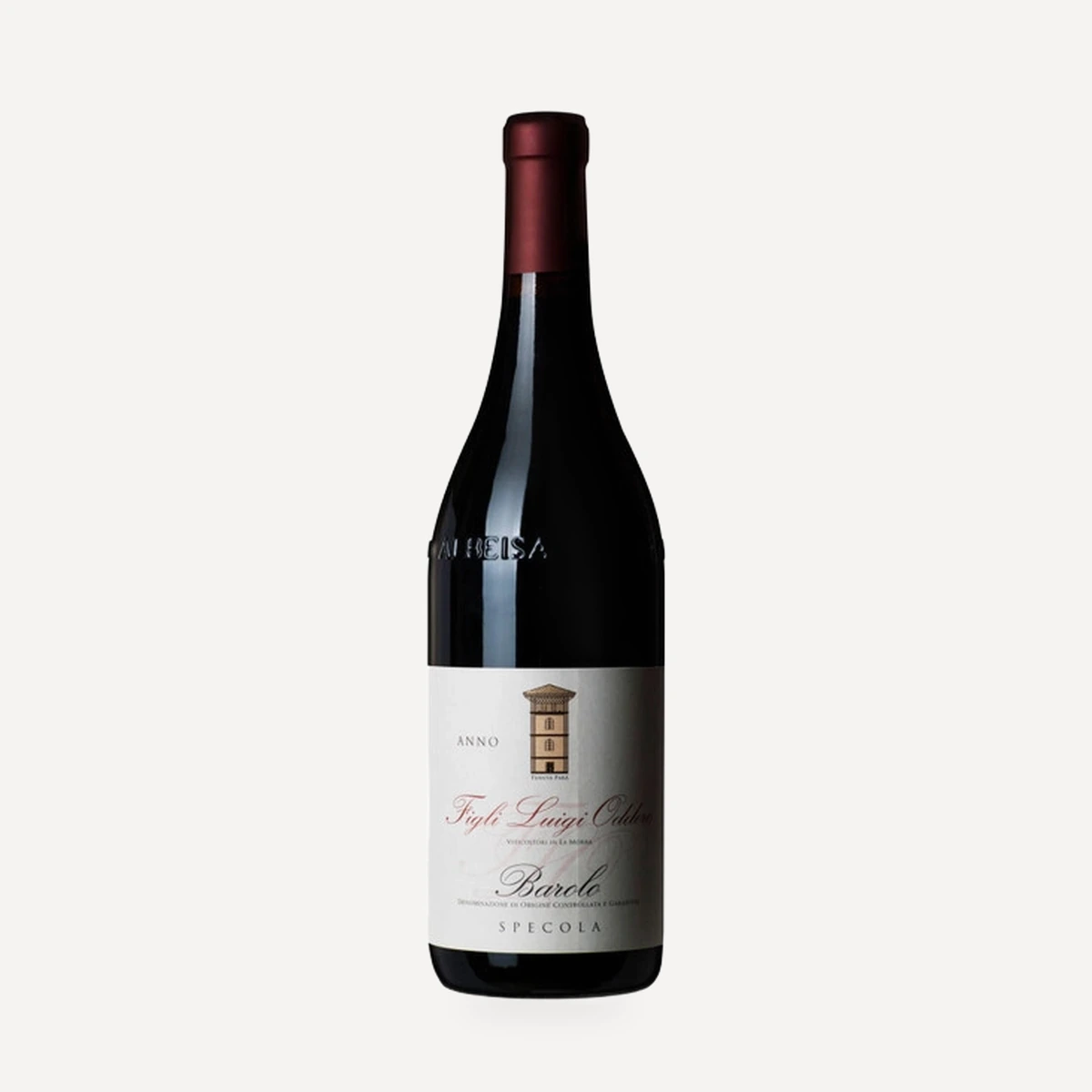 Barolo Rive Vigna Specola DOCG wine — Luigi Oddero winery — Dionysus
