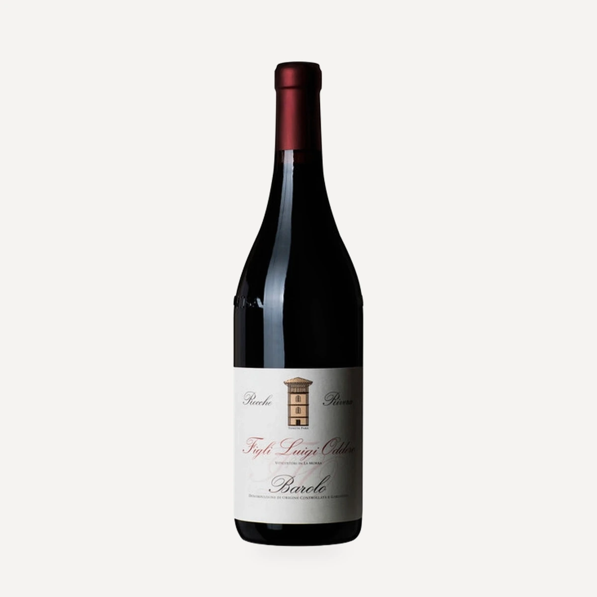 Barolo Rocche Rivera DOCG wine — Luigi Oddero winery — Dionysus