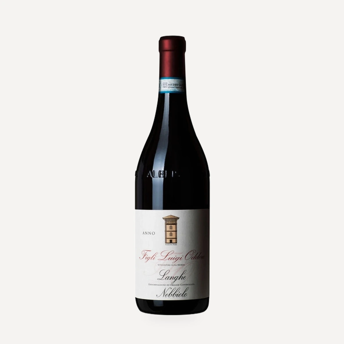 Langhe Nebbiolo DOC wine — Luigi Oddero winery — Dionysus