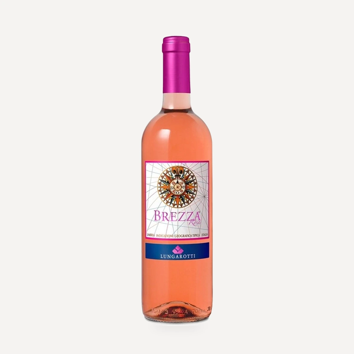 Brezza Rosa Umbria IGT wine — Lungarotti winery — Dionysus