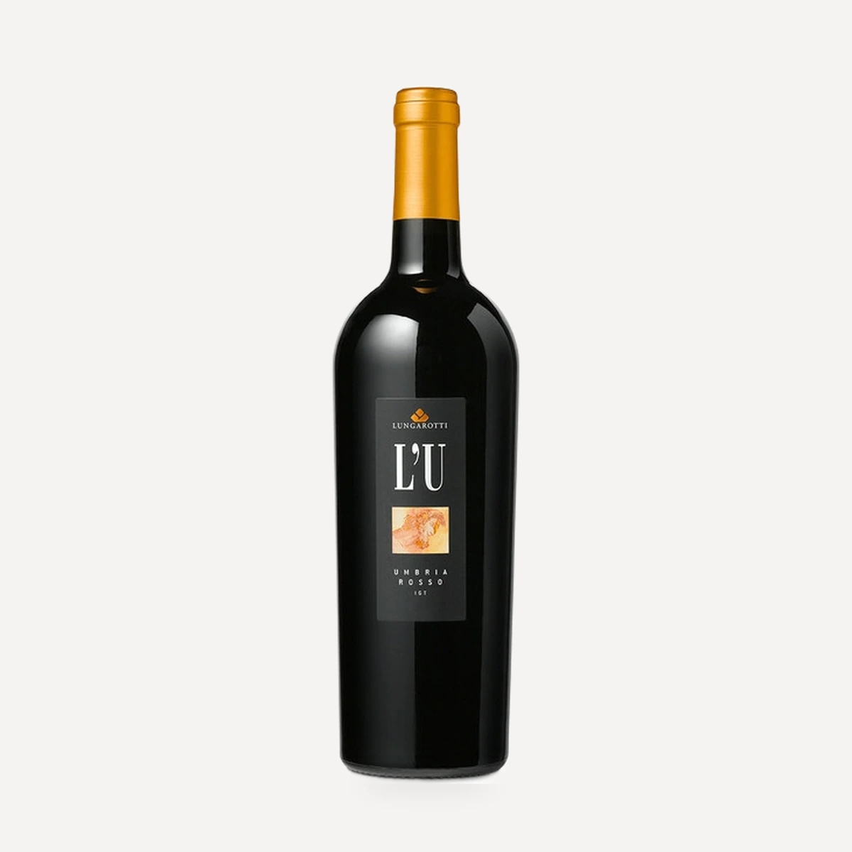 L'U Rosso Umbria IGT wine — Lungarotti winery — Dionysus