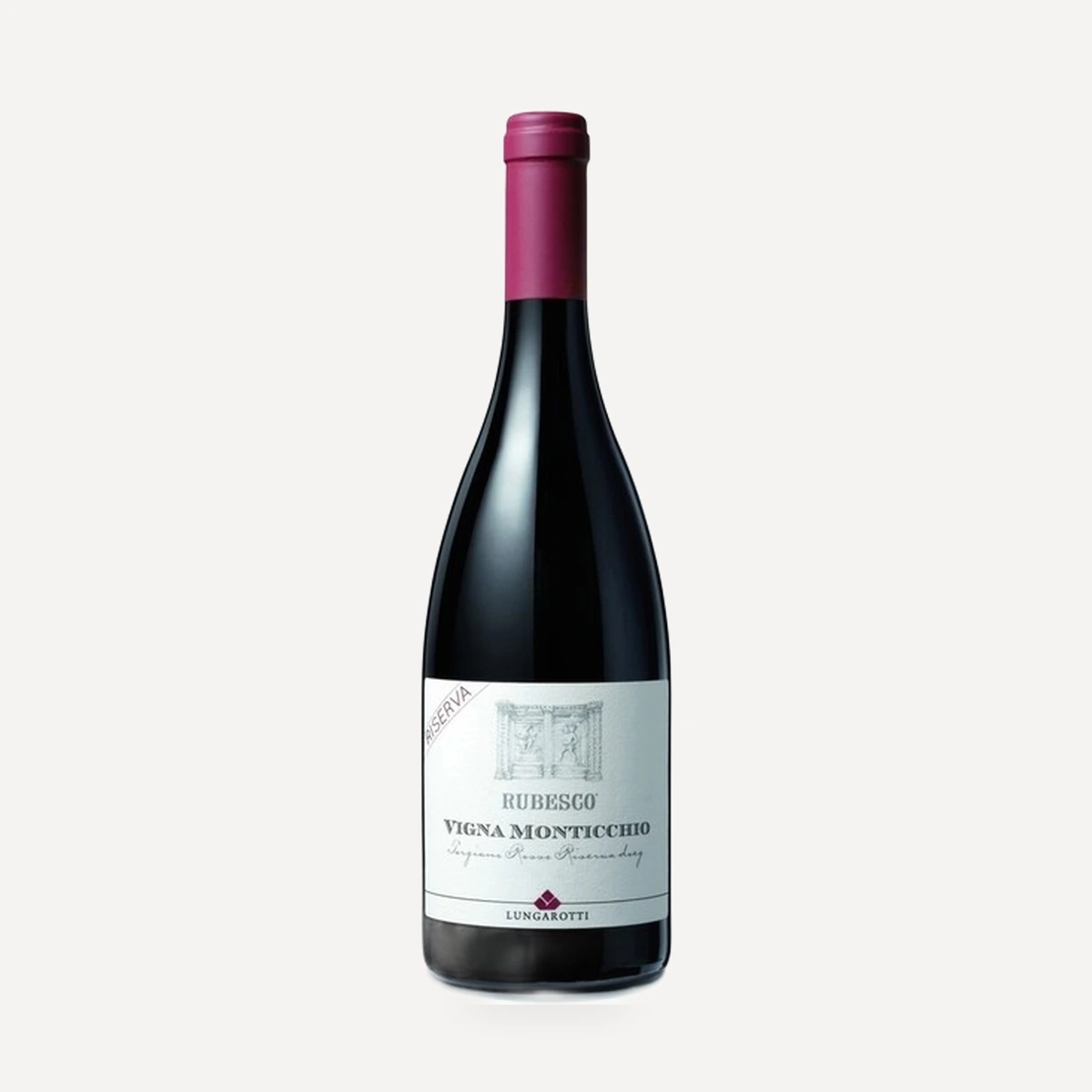 Rubesco Riserva Vigna Monticchio Torgiano Rosso Riserva DOCG wine — Lungarotti winery — Dionysus