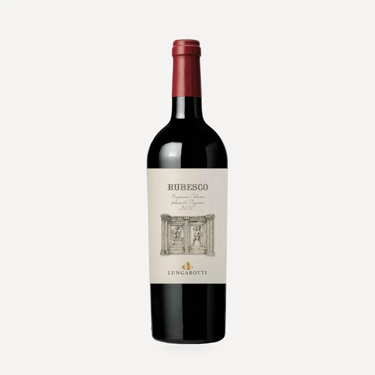 Rubesco Rosso di Torgiano DOC wine — Lungarotti winery — Dionysus