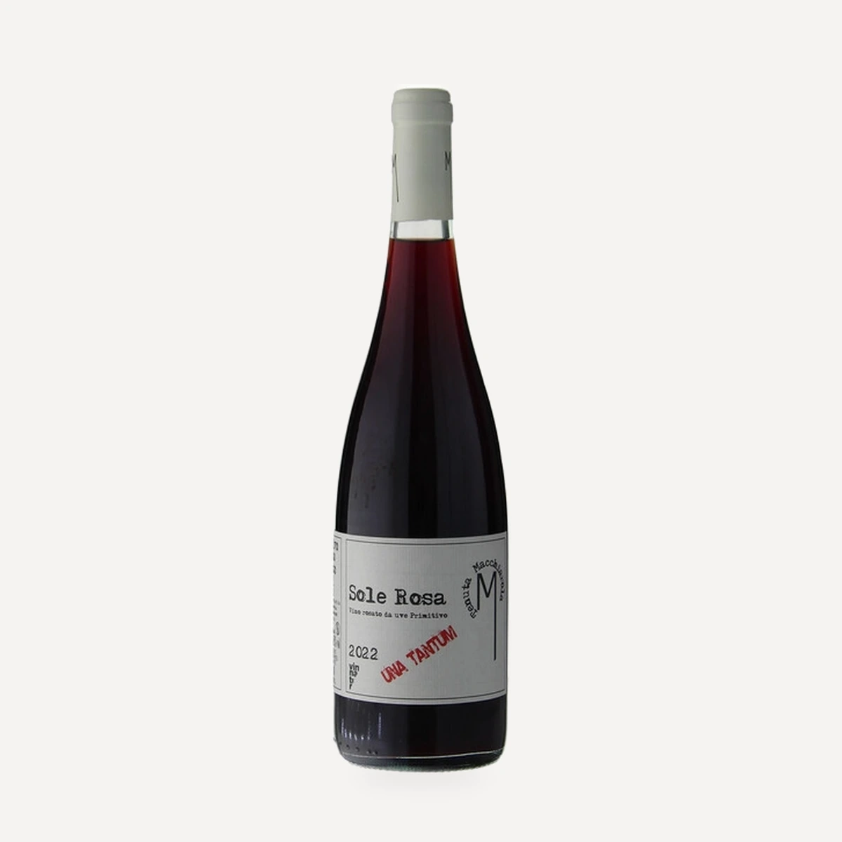 Sole Rosa Salento IGT wine — Macchiarola winery — Dionysus