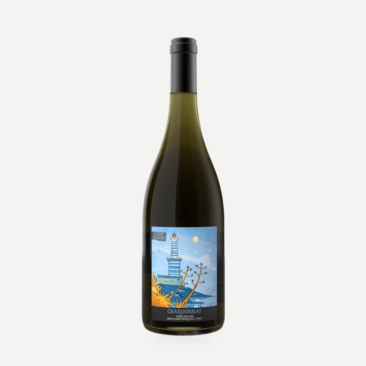 Piacere Siciliano Chardonnay Terre Siciliane IGT wine — Madaudo winery — Dionysus