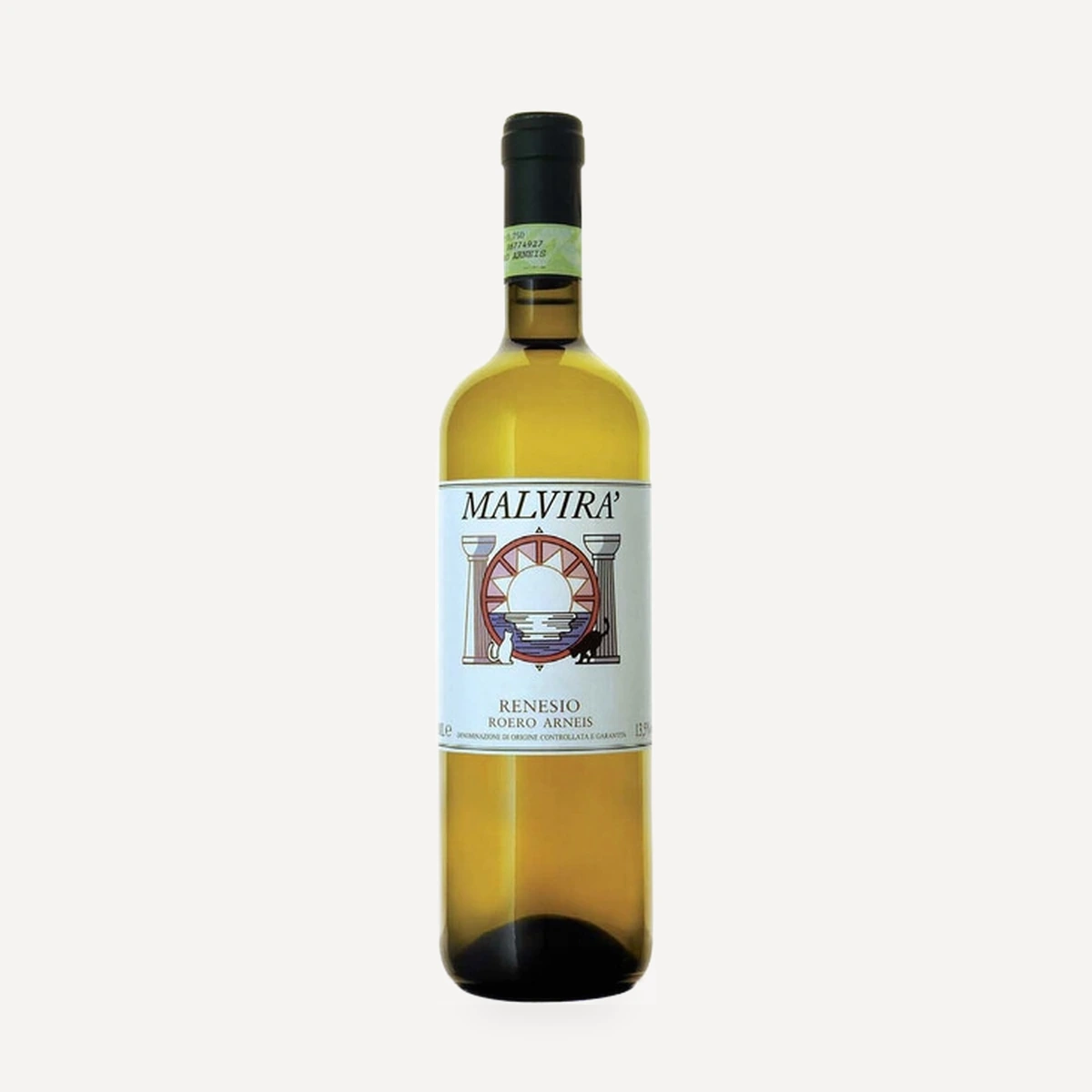 Roero Arneis Renesio DOCG wine — Malvira winery — Dionysus