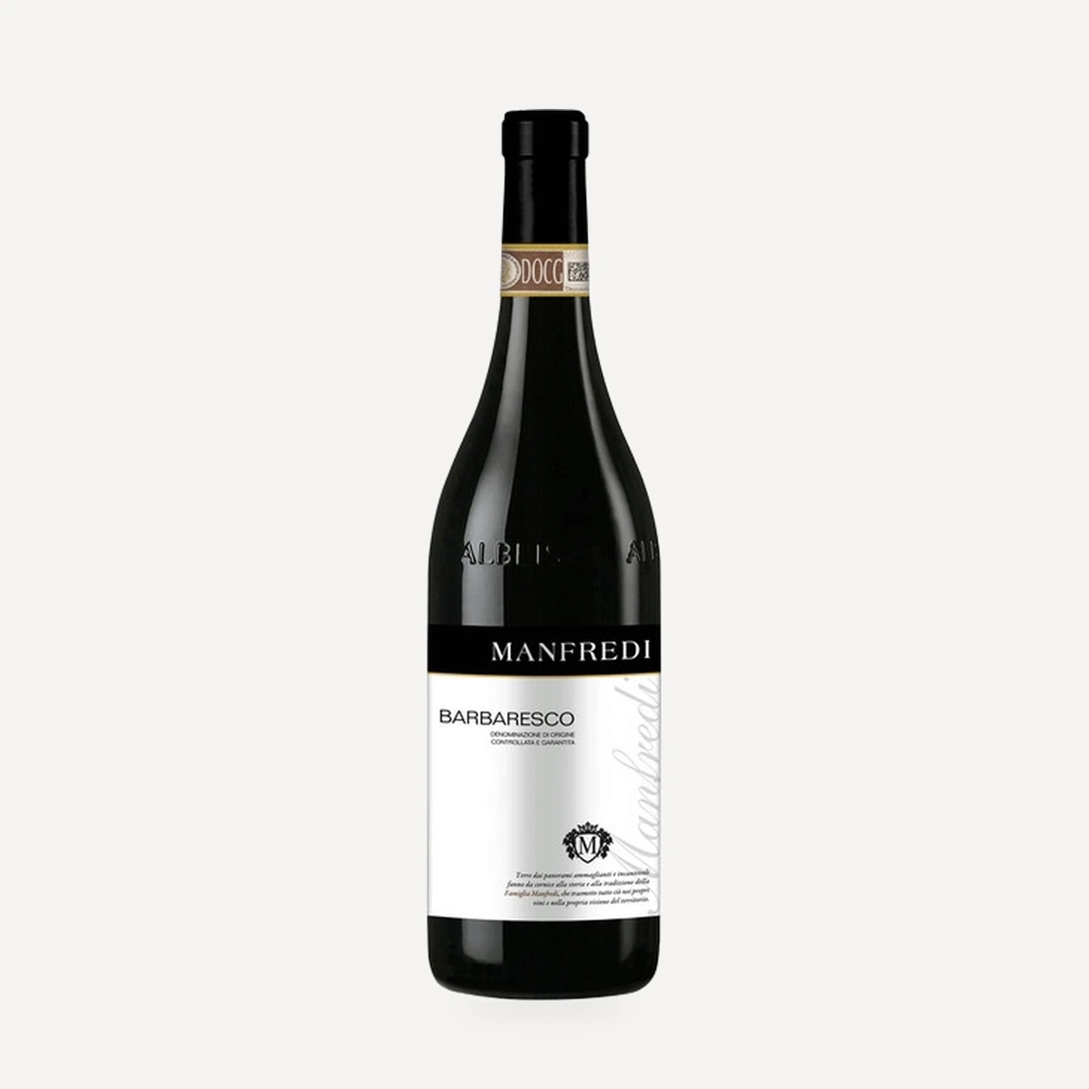 Manfredi Barbaresco DOCG wine — Manfredi winery — Dionysus