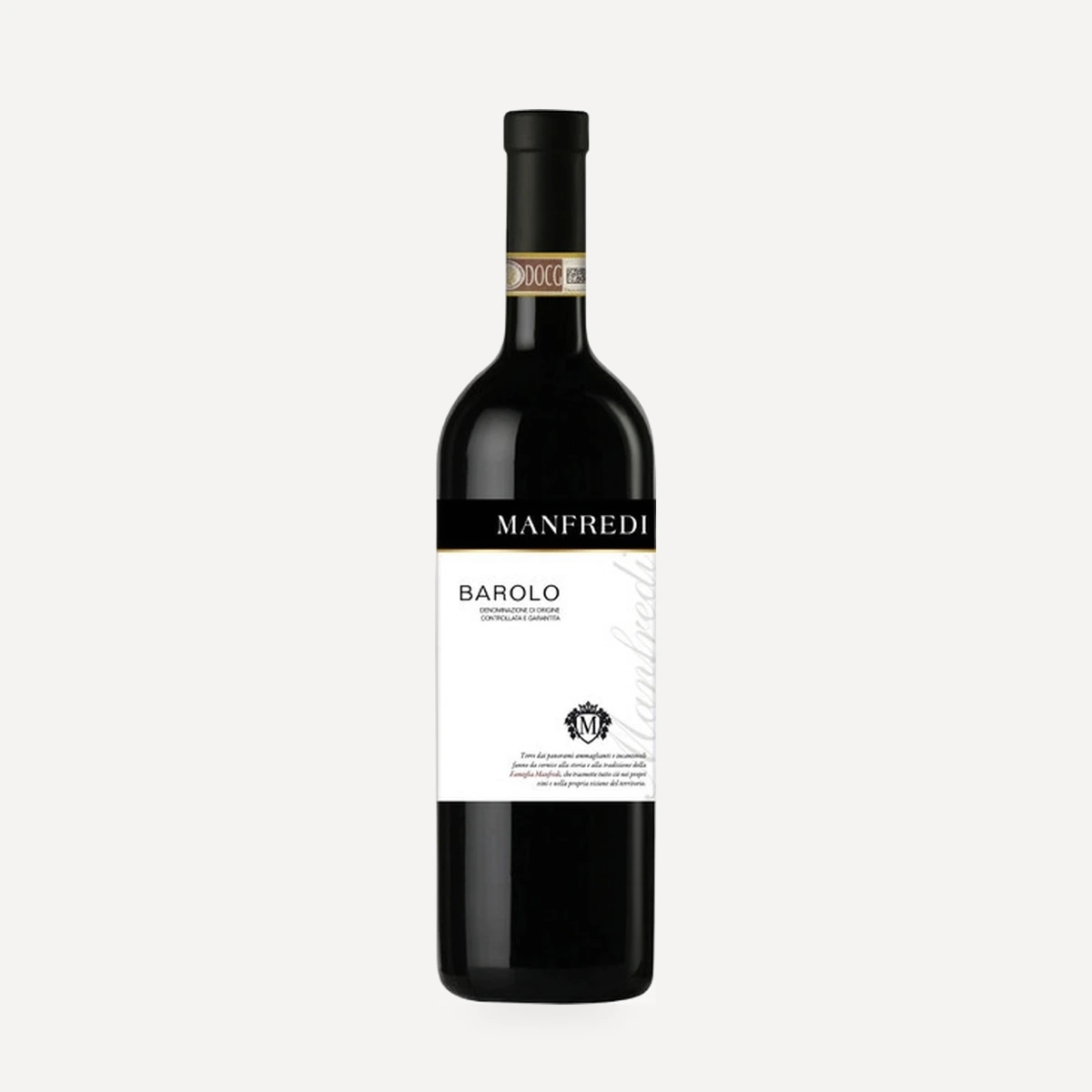 Manfredi Barolo DOCG wine — Manfredi winery — Dionysus