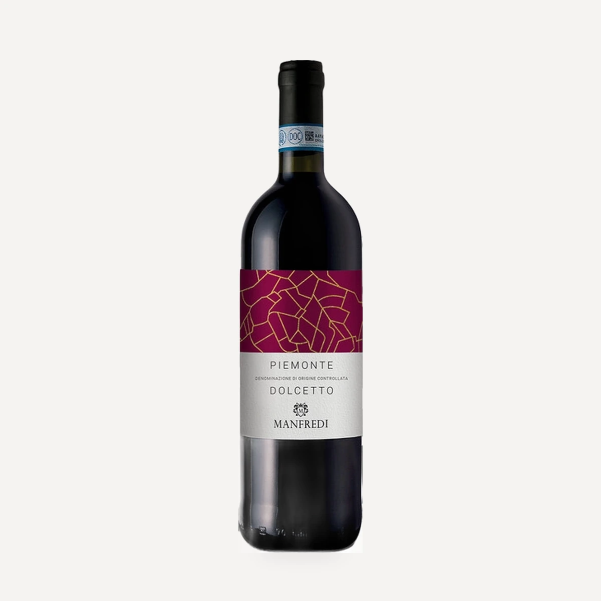 Manfredi Dolcetto Piemonte DOC wine — Manfredi winery — Dionysus