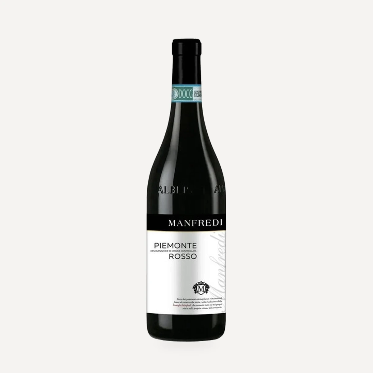 Manfredi Piemonte Rosso DOC wine — Manfredi winery — Dionysus