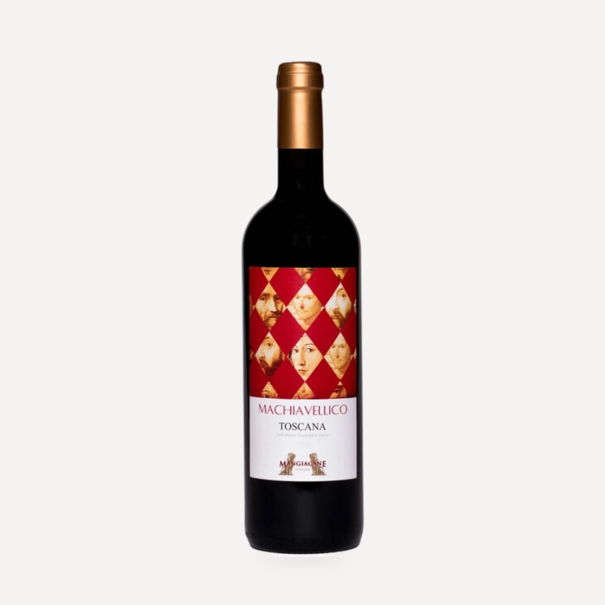 Machiavellico Toscana IGT wine — Mangiacane winery — Dionysus