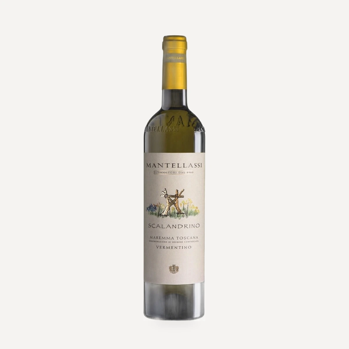 Scalandrino Vermentino Maremma Toscana DOC wine — Mantelassi winery — Dionysus