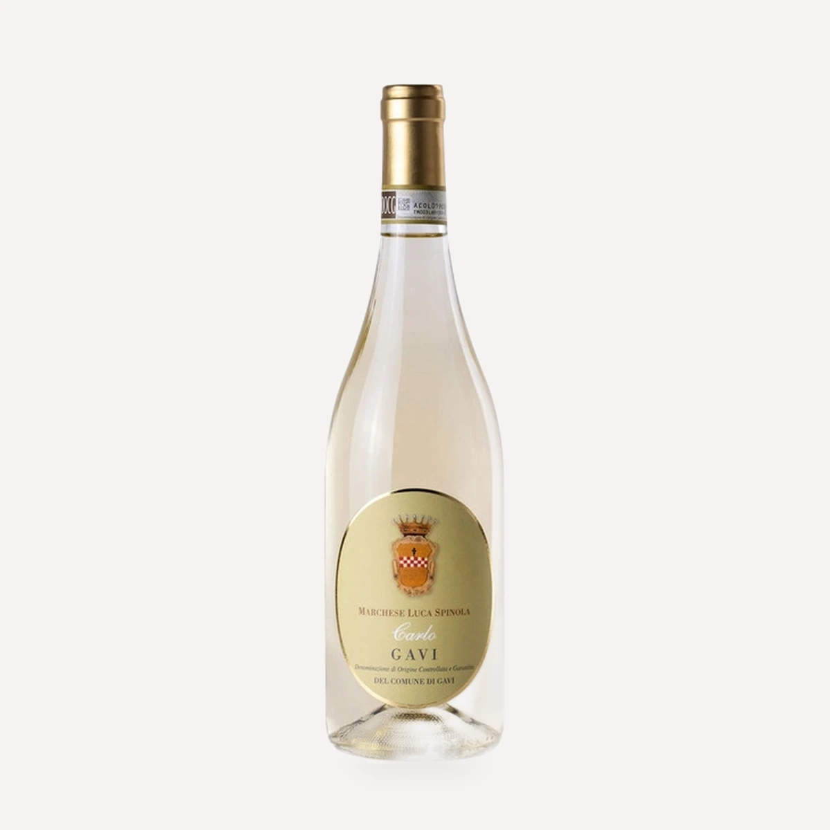 Carlo Gavi del Comune di Gavi DOCG wine — Marchese Luca Spinola winery — Dionysus