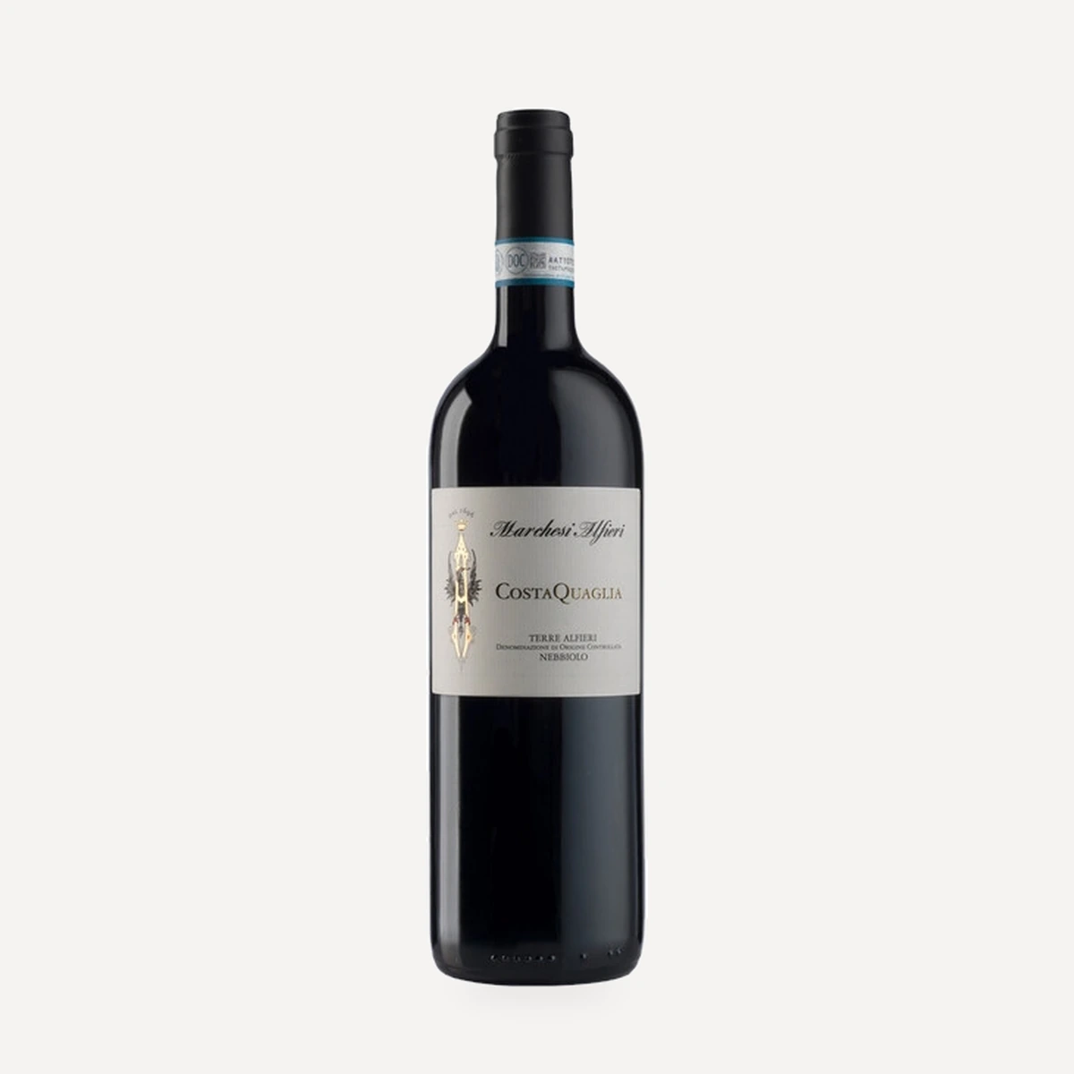 Costa Quaglia Terre Alfieri Nebbiolo DOCG wine — Marchesi Alfieri winery — Dionysus