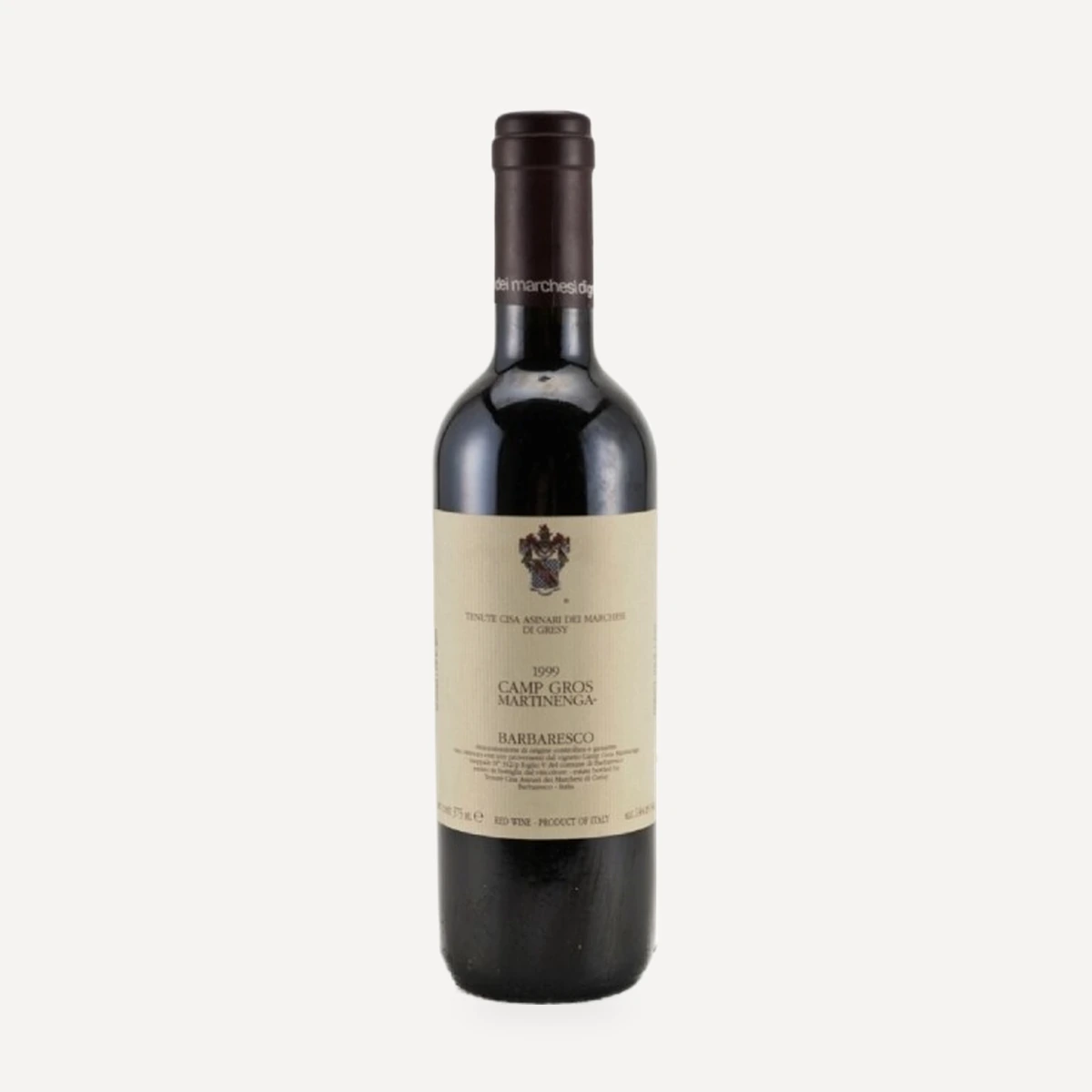 Camp Gros Barbaresco DOCG wine — Marchesi Gresy winery — Dionysus
