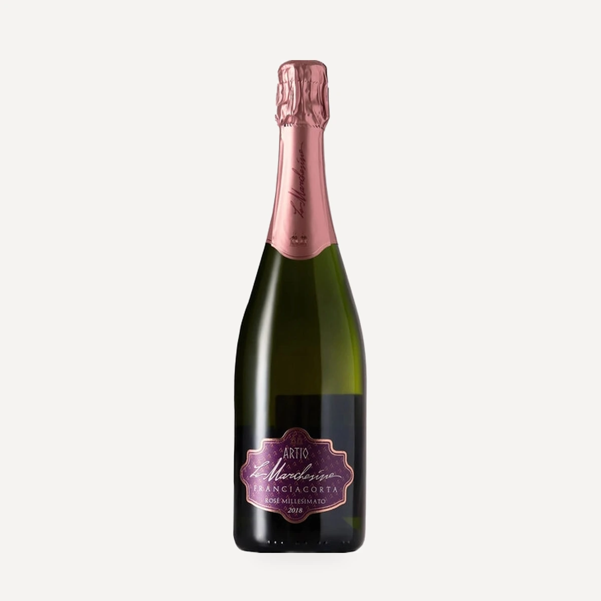 Artio Franciacorta Rose Millesimato DOCG wine — Marchesine winery — Dionysus