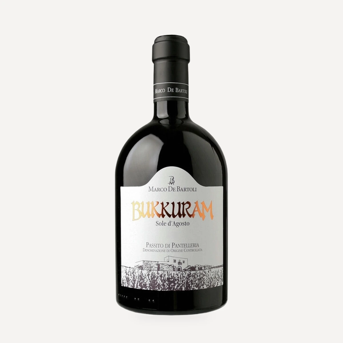 Bukkuram Sole d'Agosto Passito di Pantelleria DOC wine — Marco de Bartoli winery — Dionysus